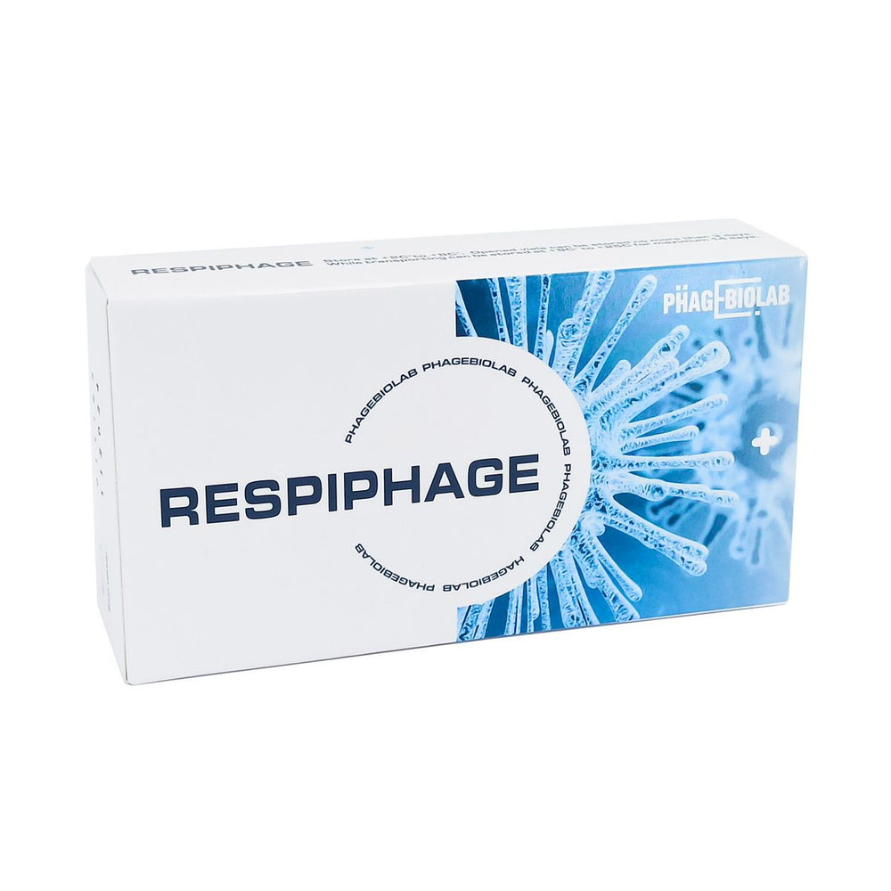 One Course Of Treatment With RESPIPHAGE 5 Box